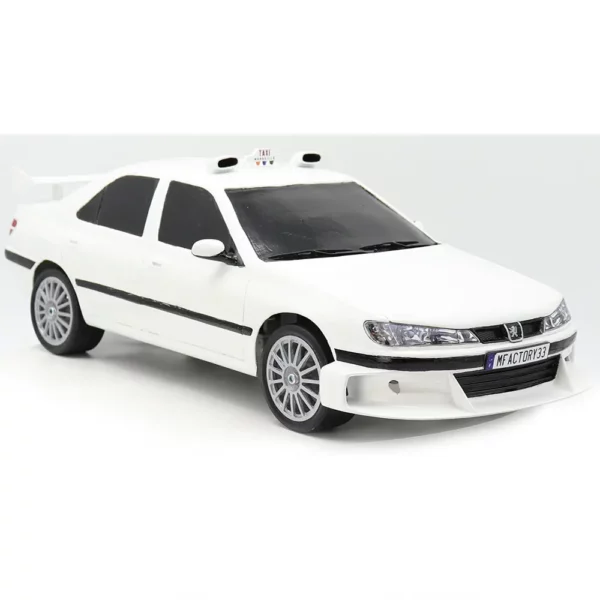 3Dprinted RC Peugeot 406 TAXI2 BodyKit STL file by mfactory 33