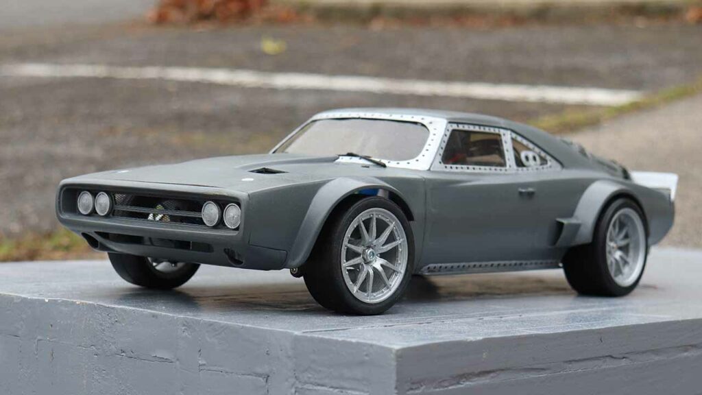3Dprinted RC Dom's Dodge Ice Charger