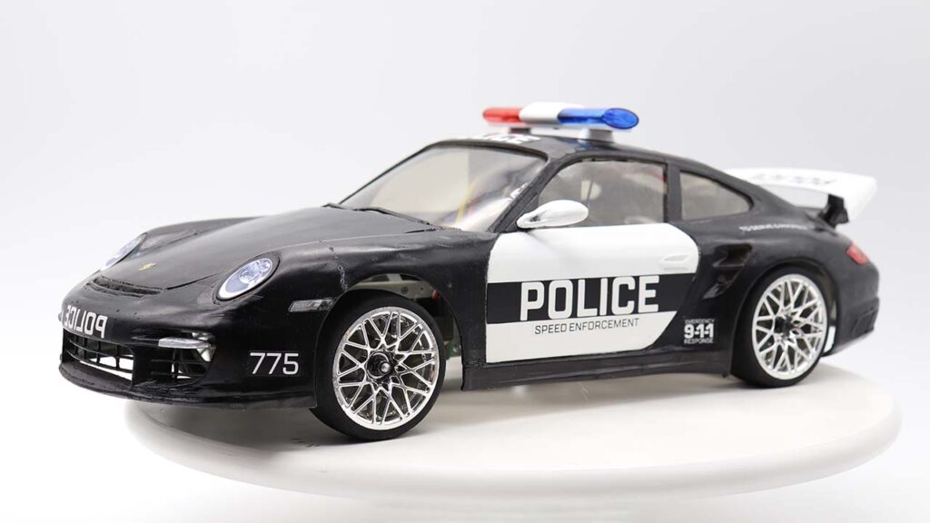 3Dprinted Porsche 911 GT2 (997)