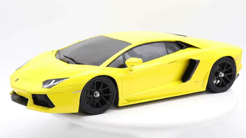 3Dprinted RC Lamborghini Aventador LP-700-4