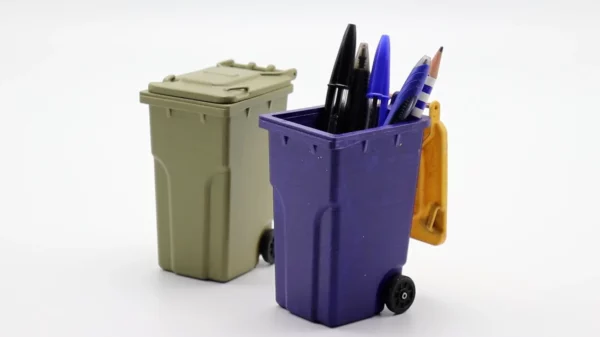 trashbin 3D printable STL file