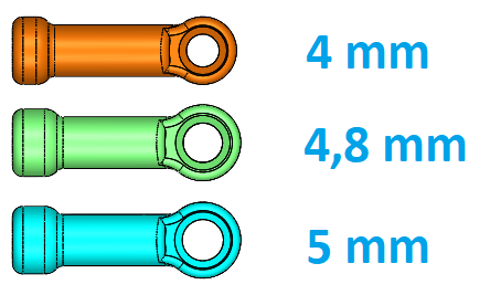 3d printed rc car ballhead connector