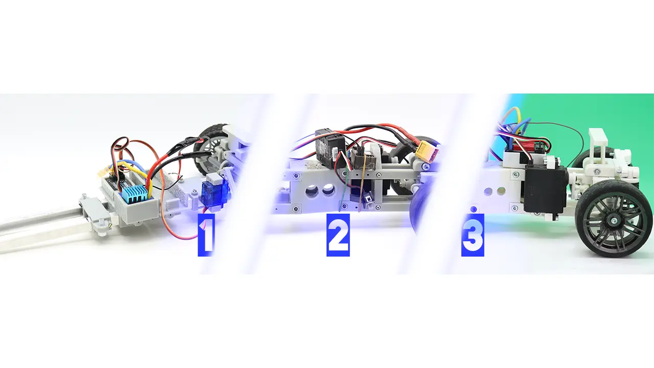 RC car CHASSIS EVOLUTION