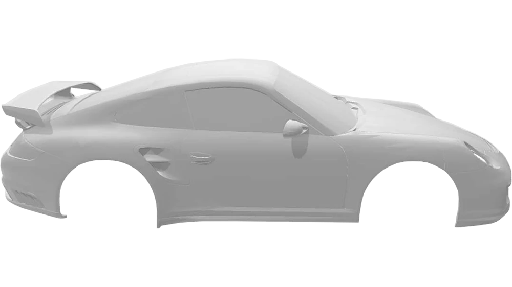 Body Kit of RC Porsche 911 GT2 997