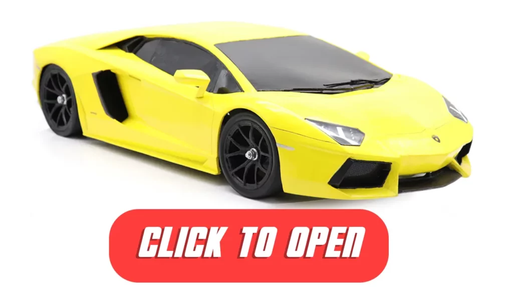 Build a 3Dprinted RC car Lamborghini Aventador LP-700-4 2012 Body Kit STL and custom Chassis