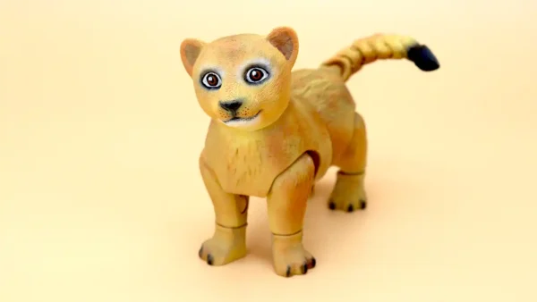 Lion Cub STL file for 3D printing