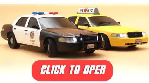 3D printed RC Ford Crown Victoria 2nd generation